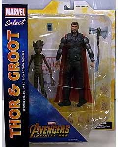 DIAMOND SELECT MARVEL SELECT 映画版 AVENGERS: INFINITY WAR THOR & GROOT