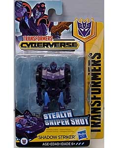 HASBRO アニメ版 TRANSFORMERS CYBERVERSE SCOUT CLASS SHADOW STRIKER 台紙傷み特価