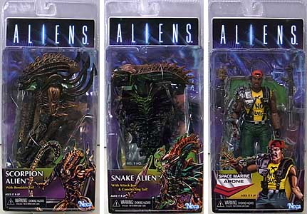 NECA ALIEN 7インチアクションフィギュア シリーズ13 3種セット