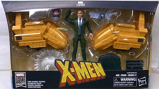 HASBRO MARVEL LEGENDS 2019 X-MEN PROFESSOR X AND HOVER CHAIR パッケージ傷み特価