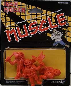 SUPER 7 MUSCLE IRON MAIDEN 3PACK [RED]