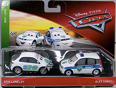 MATTEL CARS 2018-2019 2PACK ERIK LANELEY & ALEX CARVILL