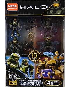 MEGA CONSTRUX HALO UNSC MARINE DEFENSE 4PACK