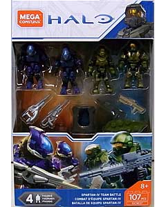 MEGA CONSTRUX HALO SPARTAN-IV TEAM BATTLE 4PACK