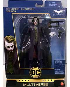 MATTEL DC MULTIVERSE 6.5インチアクションフィギュア SIGNATURE COLLECTION 映画版 BATMAN THE DARK KNIGHT JOKER パッケージダメージ特価