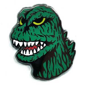 YESTERDAYS ENAMEL PIN GOJIRA