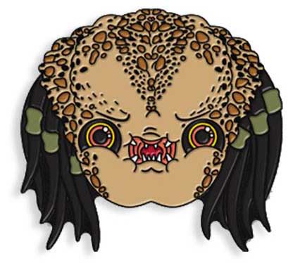 YESTERDAYS ENAMEL PIN HUNTER PREDATOR