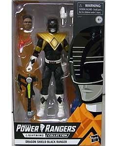 HASBRO POWER RANGERS LIGHTNING COLLECTION 6インチアクションフィギュア MIGHTY MORPHIN DRAGON SHIELD BLACK RANGER ワケアリ特価