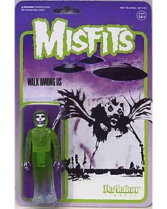 SUPER 7 REACTION FIGURES 3.75インチアクションフィギュア MISFITS THE FIEND [WALK AMONG US (GREEN) ]