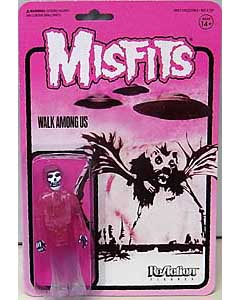 SUPER 7 REACTION FIGURES 3.75インチアクションフィギュア MISFITS THE FIEND [WALK AMONG US (PINK) ]