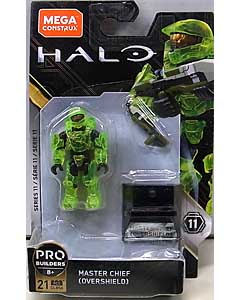 MEGA CONSTRUX HALO HEROES SERIES 11 MASTER CHIEF [OVERSHIELD] 台紙傷み特価