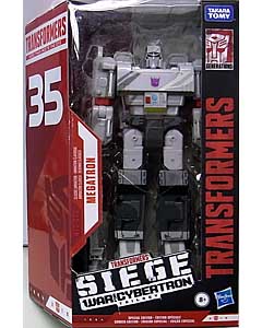 HASBRO TRANSFORMERS SIEGE 35TH ANNIVERSARY VOYAGER CLASS CLASSIC ANIMATION MEGATRON パッケージ傷み特価