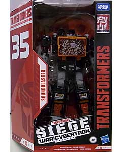 HASBRO TRANSFORMERS SIEGE 35TH ANNIVERSARY VOYAGER CLASS SOUNDBLASTER