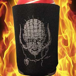 PALLBEARER PRESS KOOZIE BEER DRINKER + HELLRAISER