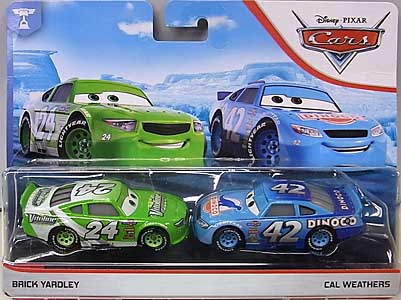 MATTEL CARS 2019 2PACK BRICK YARDLEY &amp; CAL WEATHERS