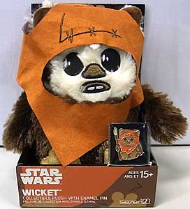 その他・海外メーカー STAR WARS WICKET COLLECTIBLE PLUSH WITH ENAMEL PIN