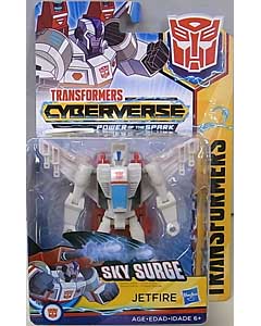 HASBRO アニメ版 TRANSFORMERS CYBERVERSE POWER OF THE SPARK WARRIOR CLASS JETFIRE