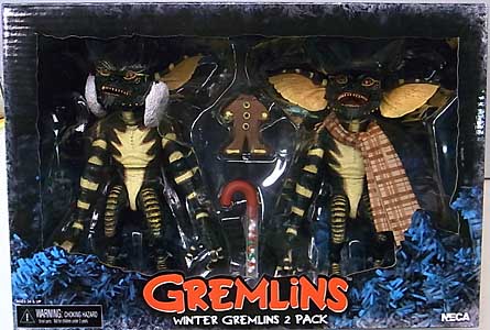 NECA GREMLINS 7インチスケールアクションフィギュア WINTER GREMLINS 2PACK SET 2