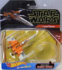 MATTEL HOT WHEELS STAR WARS DIE-CAST VEHICLE 2019 POE'S X-WING FIGHTER 台紙傷み特価