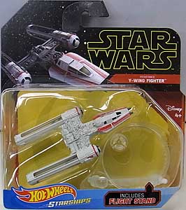 MATTEL HOT WHEELS STAR WARS DIE-CAST VEHICLE 2019 RESISTANCE Y-WING FIGHTER ワケアリ特価