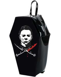 ROCK REBEL MICHAEL MYERS COFFIN BACKPACK