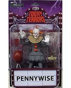 台紙傷み特価 NECA TOONY TERRORS シリーズ1 IT [2017] PENNYWISE