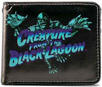 ROCK REBEL BILLFOLD BLUE CREATURE FROM THE BLACK LAGOON