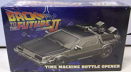 DIAMOND SELECT BACK TO THE FUTURE PART II メタルボトルオープナー TIME MACHINE