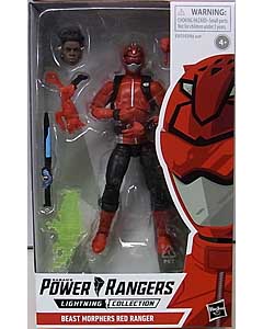 HASBRO POWER RANGERS LIGHTNING COLLECTION 6インチアクションフィギュア BEAST MORPHERS RED RANGER