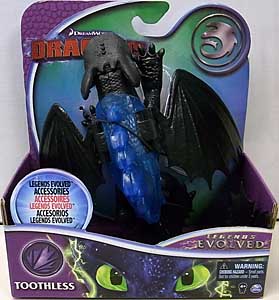 SPIN MASTER HOW TO TRAIN YOUR DRAGON LEGENDS EVOLVED ACTION FIGURE TOOTHLESS