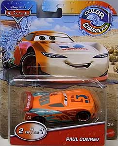 MATTEL CARS 2020 COLOR CHANGERS シングル PAUL CONREV