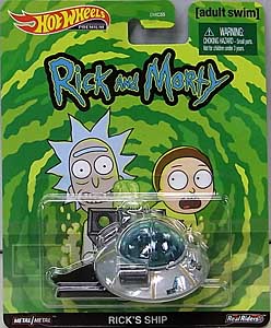 MATTEL HOT WHEELS 1/64スケール 2020 REPLICA ENTERTAINMENT RICK AND MORTY RICK'S SHIP 台紙傷み特価