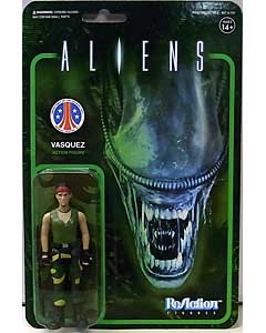 SUPER 7 REACTION FIGURES 3.75インチアクションフィギュア ALIENS VASQUEZ