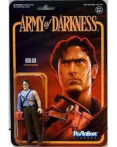 SUPER 7 REACTION FIGURES 3.75インチアクションフィギュア ARMY OF DARKNESS HERO ASH