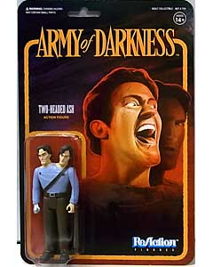 SUPER 7 REACTION FIGURES 3.75インチアクションフィギュア ARMY OF DARKNESS TWO-HEADED ASH