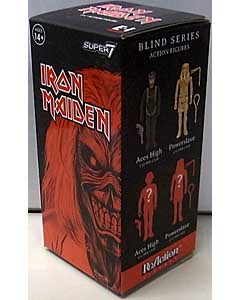 SUPER 7 REACTION FIGURES 3.75インチアクションフィギュア IRON MAIDEN EDDIE BLIND BOX 1 BOX