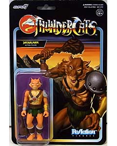 在庫処分特価 SUPER 7 REACTION FIGURES 3.75インチアクションフィギュア THUNDERCATS WAVE 1 JACKALMAN