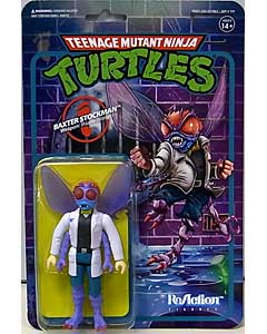 SUPER 7 REACTION FIGURES 3.75インチアクションフィギュア TEENAGE MUTANT NINJA TURTLES WAVE 2 BAXTER STOCKMAN