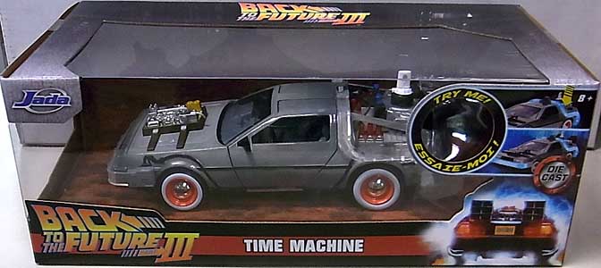 JADA TOYS METALS DIE CAST 1/24スケール BACK TO THE FUTURE PART III TIME MACHINE