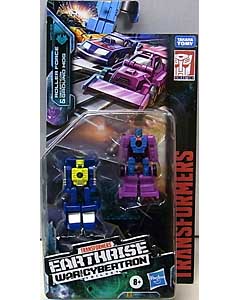 HASBRO TRANSFORMERS EARTHRISE MICROMASTER ROLLER FORCE & DECEPTICON GROUND HOG