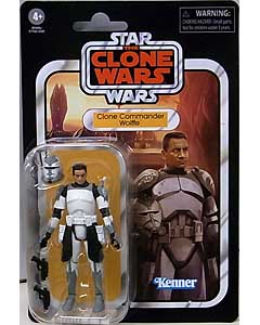 HASBRO STAR WARS 3.75インチアクションフィギュア THE VINTAGE COLLECTION 2020 CLONE COMMANDER WOLFFE [THE CLONE WARS] VC168 台紙傷み特価