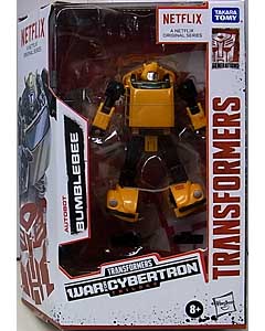 HASBRO NETFLIX TRANSFORMERS: WAR FOR CYBERTRON TRILOGY WALMART限定 DELUXE CLASS AUTOBOT BUMBLEBEE パッケージ傷み特価