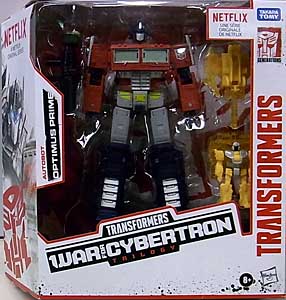 HASBRO NETFLIX TRANSFORMERS: WAR FOR CYBERTRON TRILOGY VOYAGER CLASS AUTOBOT OPTIMUS PRIME