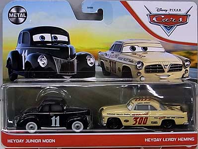 MATTEL CARS 2021 2PACK HEYDAY JUNIOR MOON & HEYDAY LEROY HEMING 台紙傷み特価