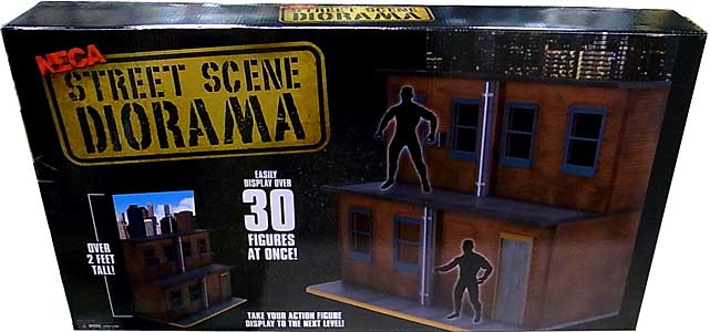 NECA ORIGINALS STREET SCENE DIORAMA