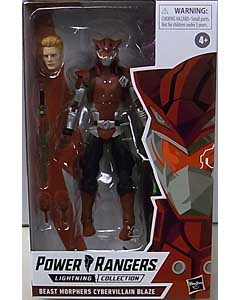 HASBRO POWER RANGERS LIGHTNING COLLECTION 6インチアクションフィギュア BEAST MORPHERS CYBERVILLAIN BLAZE 