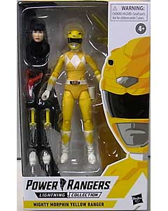 HASBRO POWER RANGERS LIGHTNING COLLECTION 6インチアクションフィギュア MIGHTY MORPHIN YELLOW RANGER パッケージ傷み特価