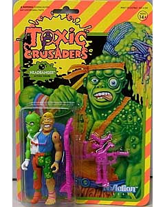 SUPER 7 REACTION FIGURES 3.75インチアクションフィギュア TOXIC CRUSADERS HEADBANGER