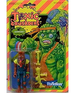 SUPER 7 REACTION FIGURES 3.75インチアクションフィギュア TOXIC CRUSADERS JUNKYARD ブリスター傷み特価