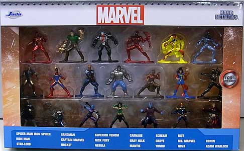 JADA TOYS NANO METALFIGS MARVEL 20PACK WAVE 3